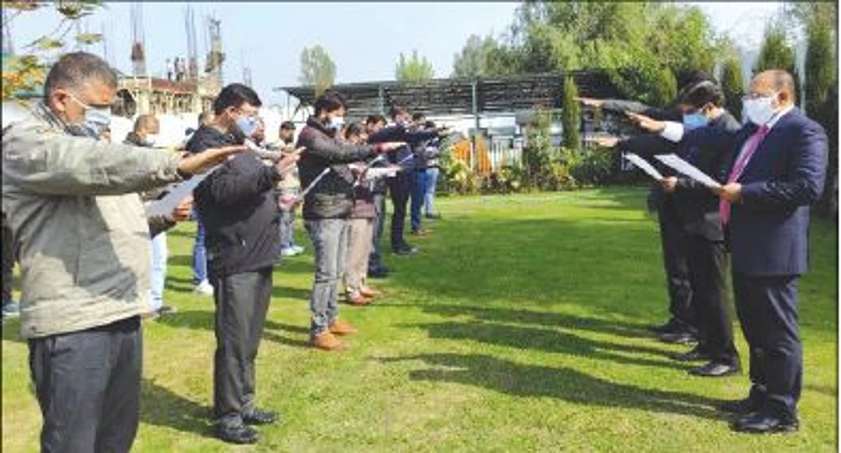 Vigilance awareness week | Pledge ceremony held at PHQ