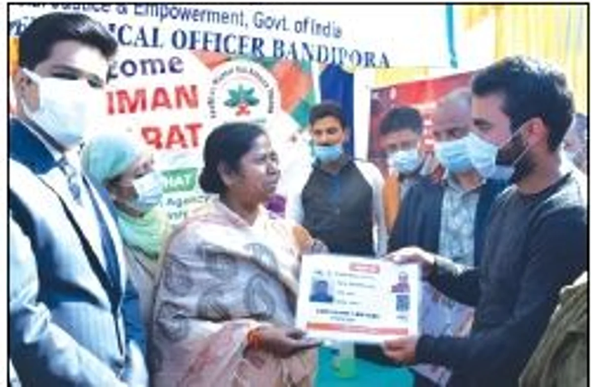 Union MoS Bhoumik E-inaugurates projects in Bandipora