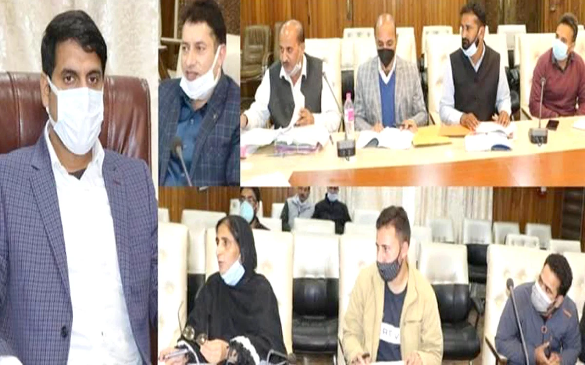 DDC Srinagar chairs DLIC meet, reviews implementation of TEJASWANI scheme