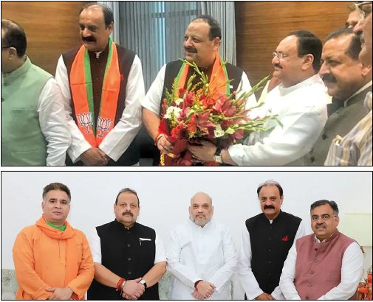 Devender Rana, Surjit Singh Slathia join BJP