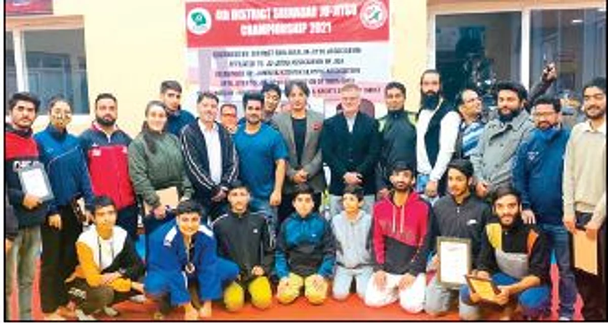 Srinagar Ju-Jitsu championship concludes