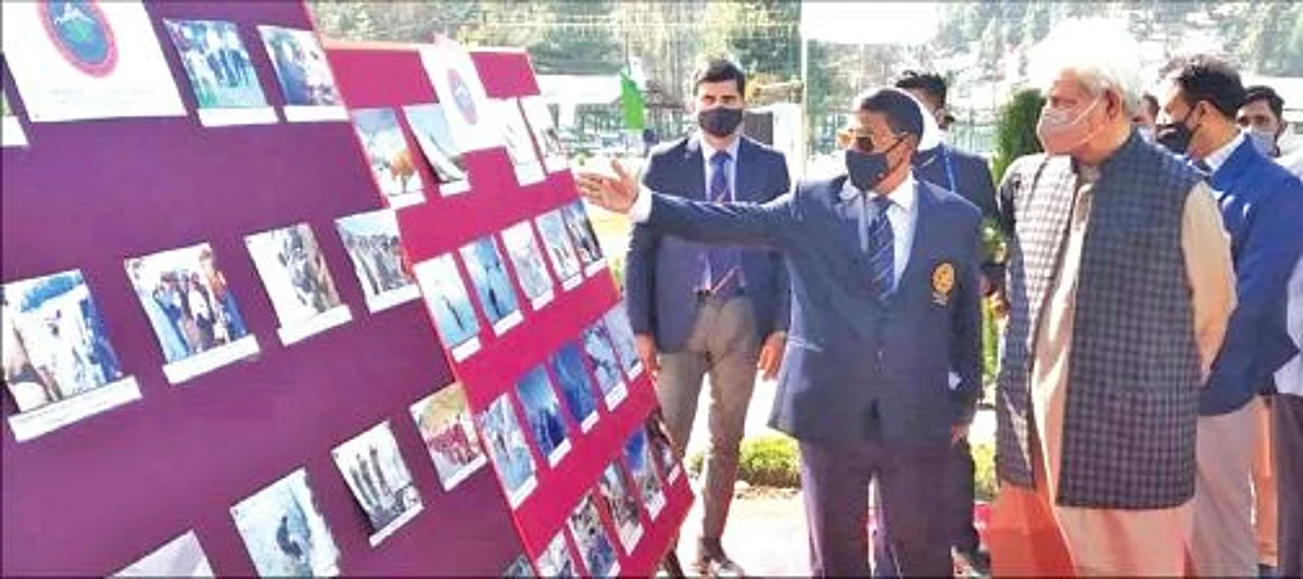 LG inaugurates Artificial Sports Climbing Wall at JIM&WS Pahalgam