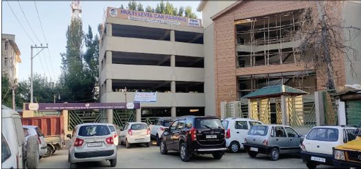 Multi-level car parking at erstwhile SMG awaits inauguration