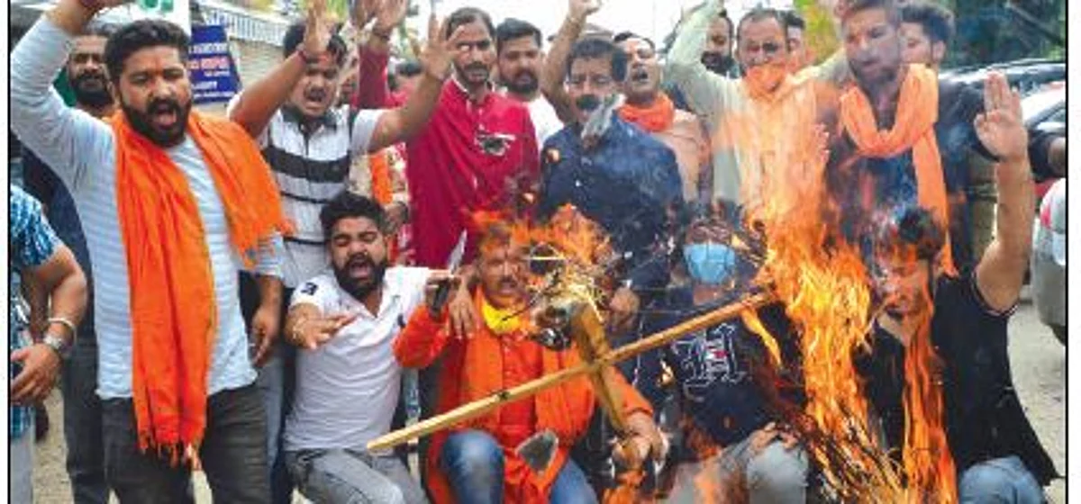 Protests in Jammu over civilian killings in Kashmir