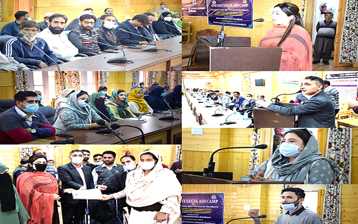 Legal aid camp organised at Bandipora