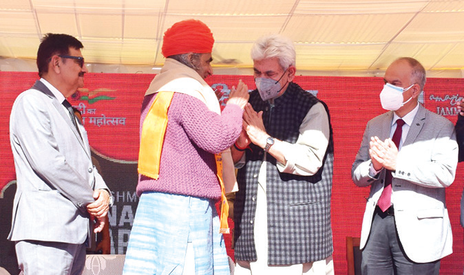 J&K prominent seat, beacon of art and culture: LG Sinha