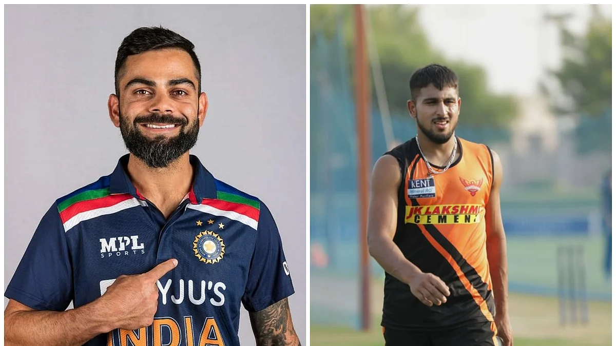 "The pool of fast bowlers being strong is always a good sign for Indian cricket and whenever you see talent like this, you are going to have your eyes on them and make sure you maximise their potential which is already being seen at the IPL level," Kohli said of Umran.