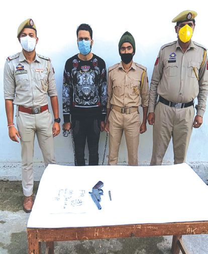 One arrested with country-made pistol in Kishtwar: Police