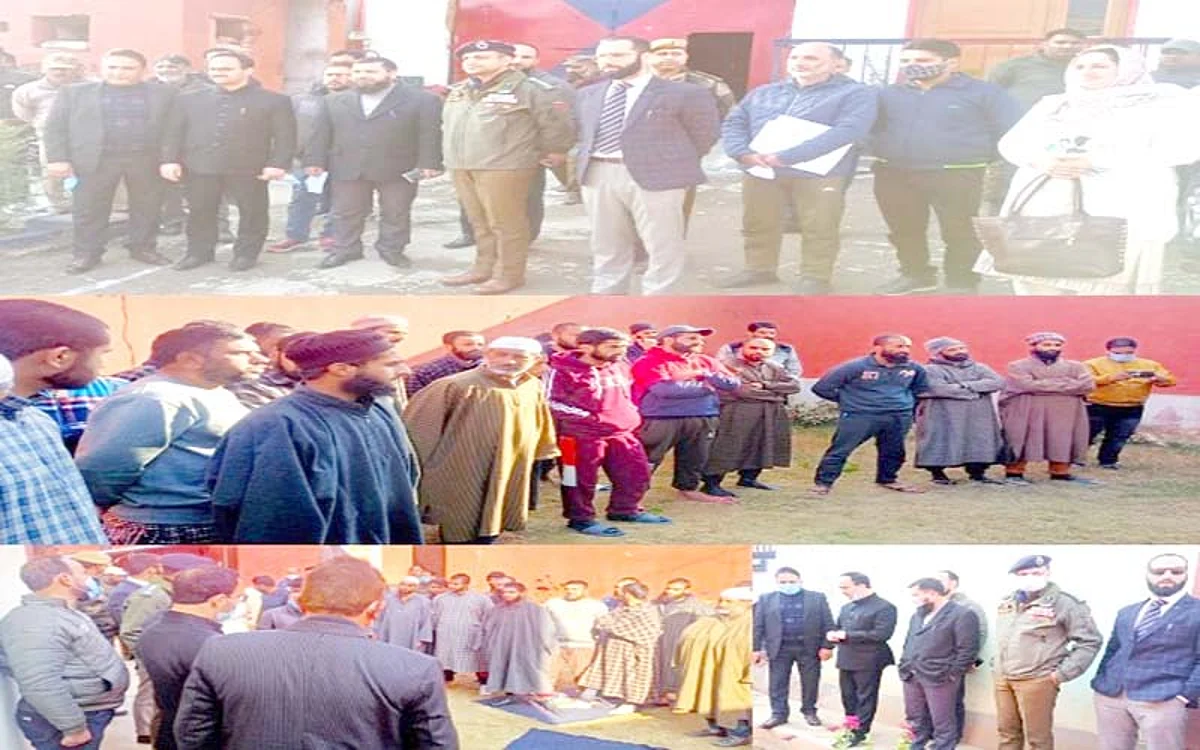 Under trial review committee visits Kupwara jail