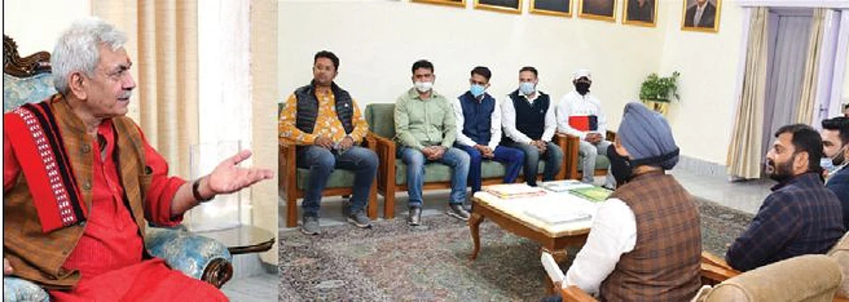 Former legislators, several delegations call on LG