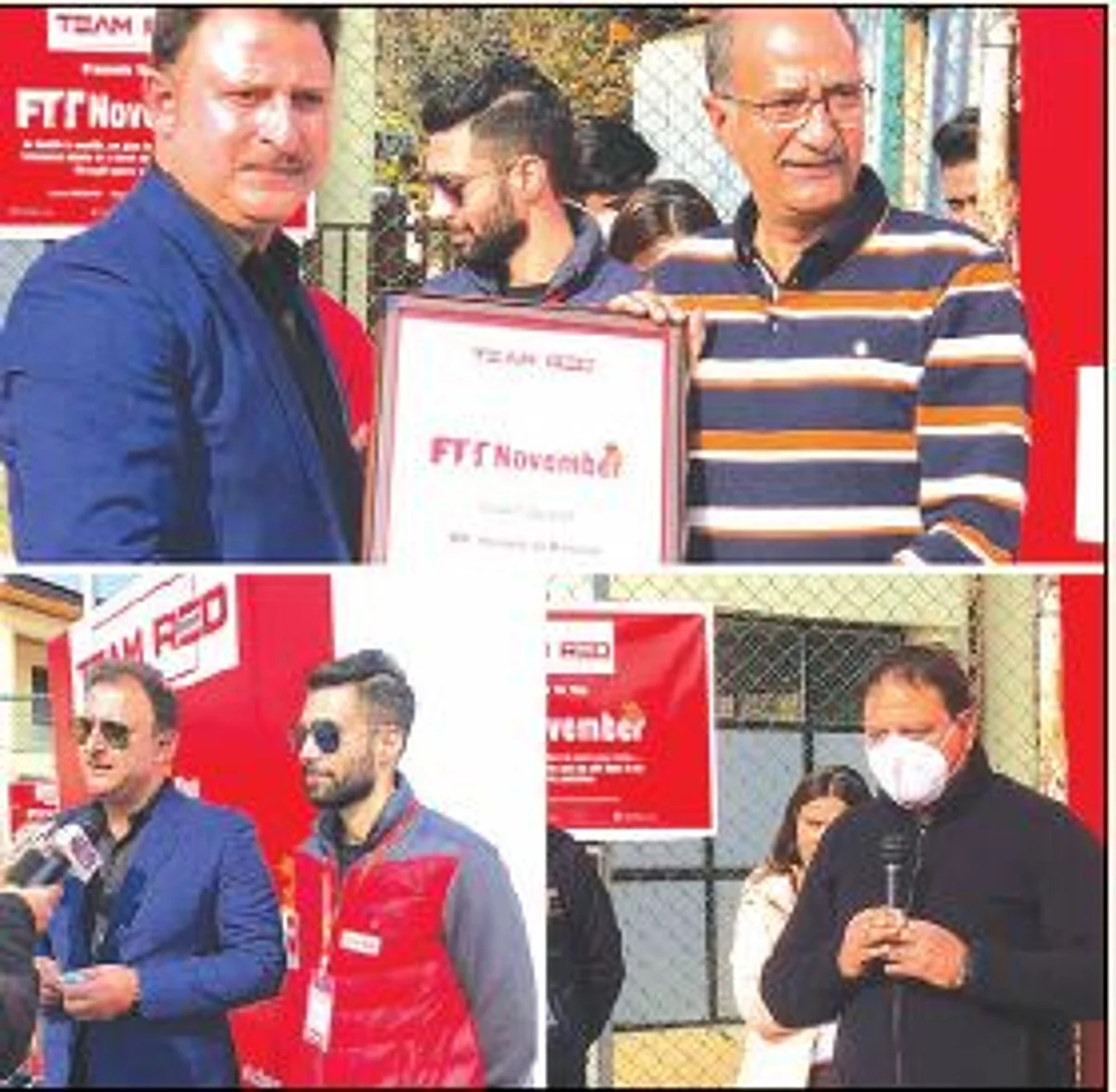 'FIT NOVEMBER' CAMPAIGN | Team Red organizes sports events