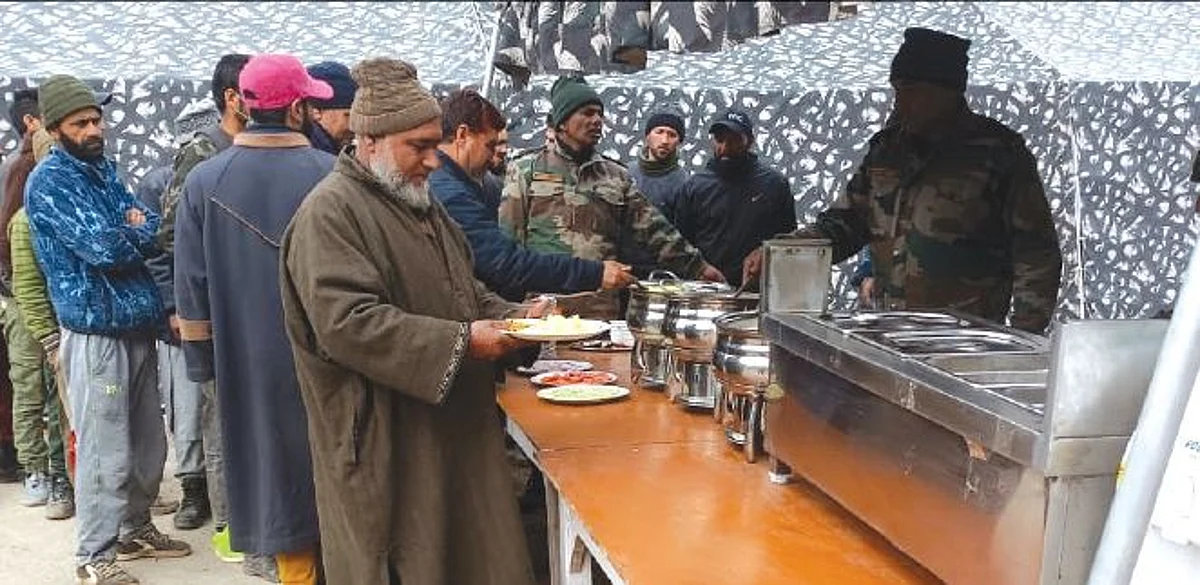 Badakhana hosted for porters of Gurez