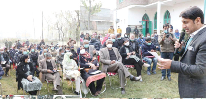 DC Srinagar holds Public grievance redressal camp at Nowgam