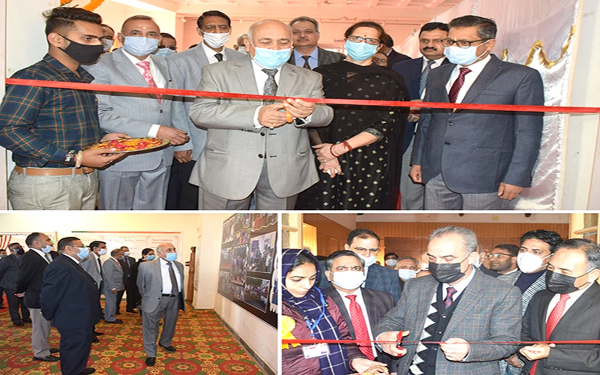 CJ inaugurates pictorial exhibition of JKLSA