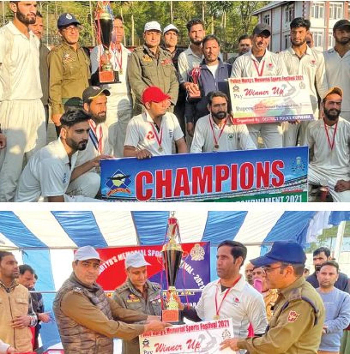 Police Martyr’s Memorial sports festival held in Kupwara