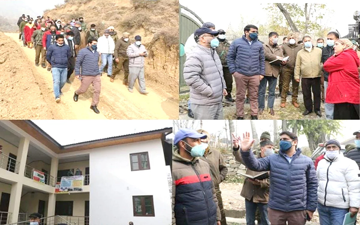 DC Srinagar conducts extensive tour of Dara, Fakir Gujri, Mulnar