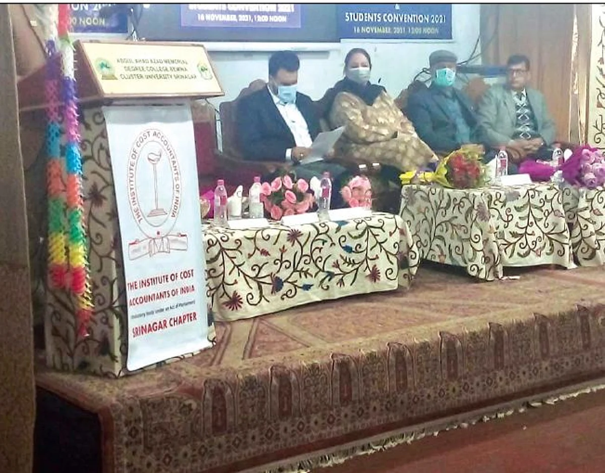 ICMAI Srinagar chapter organises Students Convention 2021