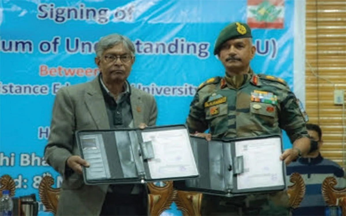 Army signs MoU with KU for academic courses to soldiers