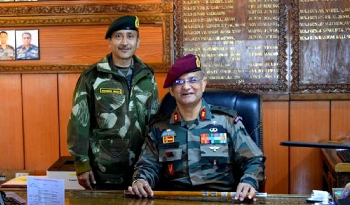 Maj Gen Prashant Srivastava takes over as GOC CIF (Victor)