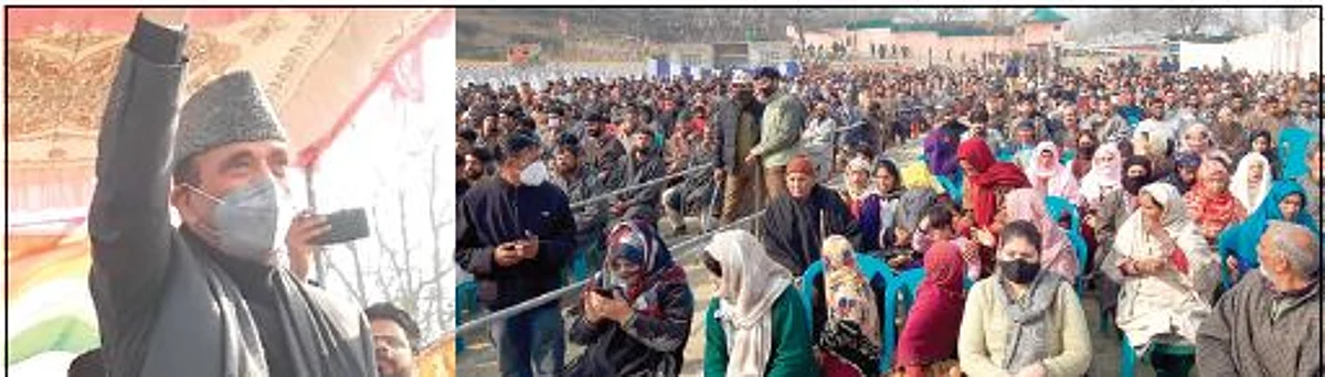 Enact new law in J&K to secure land, job rights of people: Azad