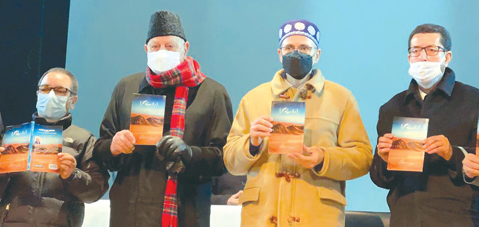 ‘Strengthen traditional literary identity of Kashmir’ Dr Farooq Abdullah releases anthology of poems Zara-e-Besehra