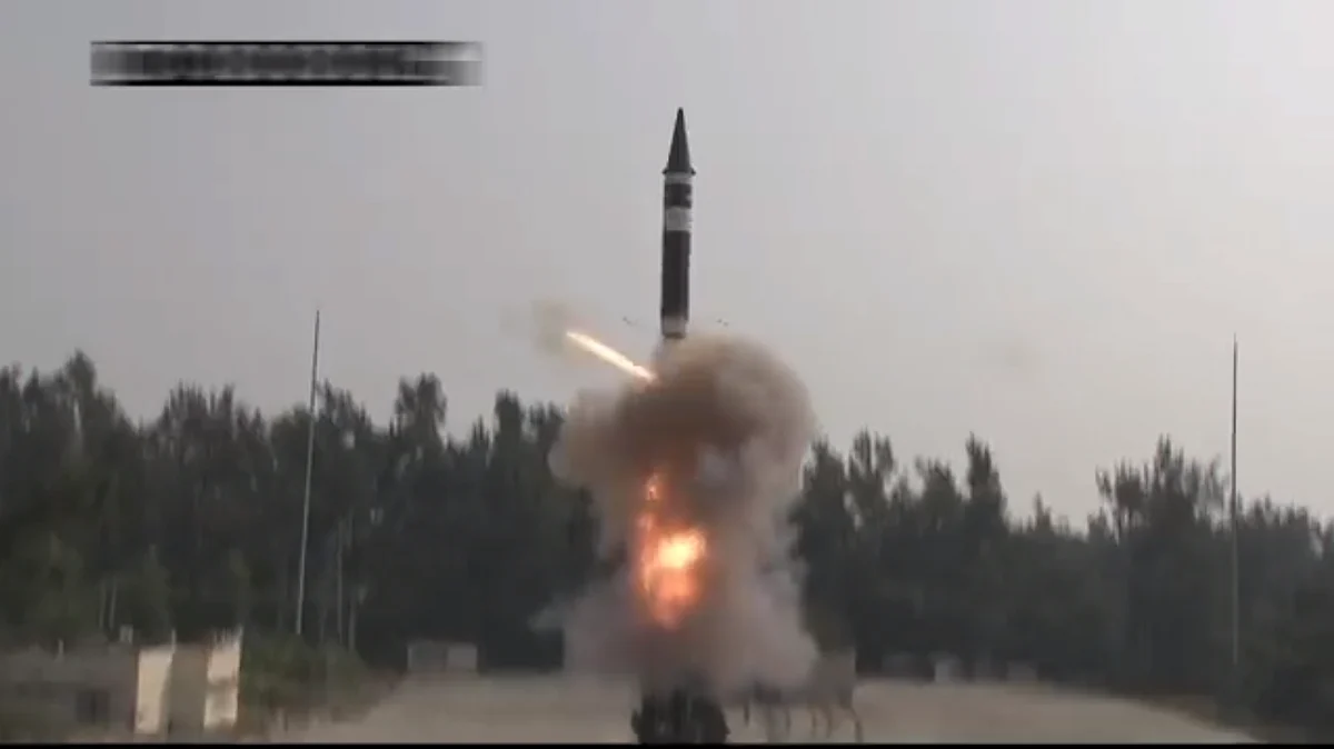 India successfully tests nuclear-capable ballistic missile ‘Agni P’