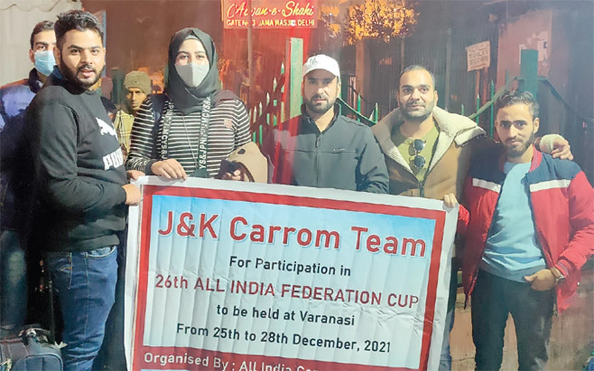 J&K Carrom team flagged off