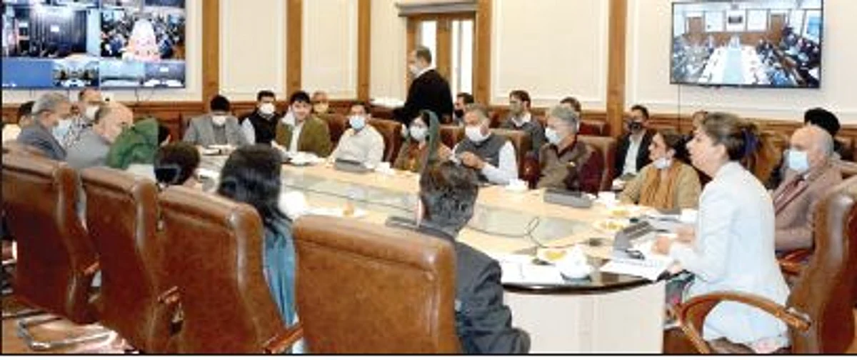 Threadbare discussion was held on various issues like amalgamation of Cooperative Banks, progress on JAKFED, Capex budget, audit and progress on instructions issued in previous meeting.