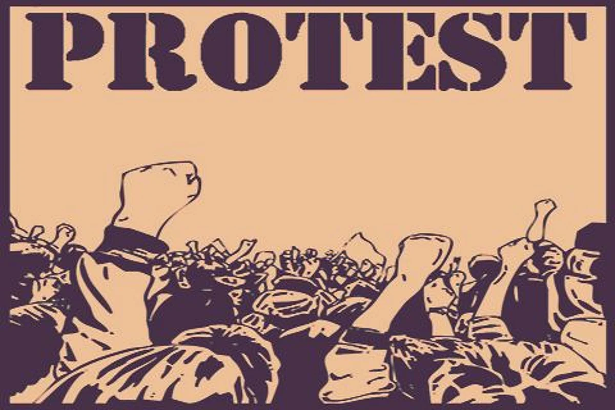Traders protest against theft incidents in Teryath
