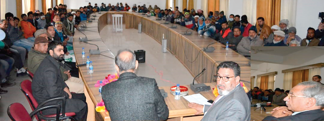 Development should reach hilly districts: Altaf Bukhari