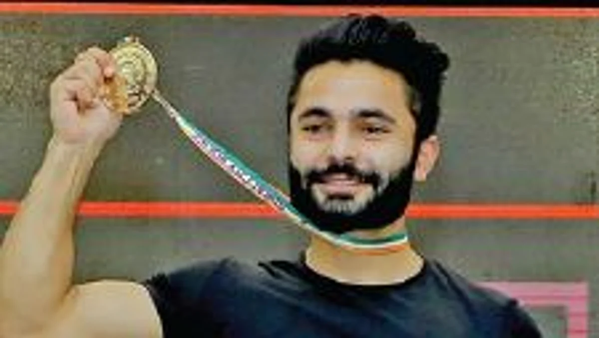 Saqib Shah wins medal in National powerlifting event
