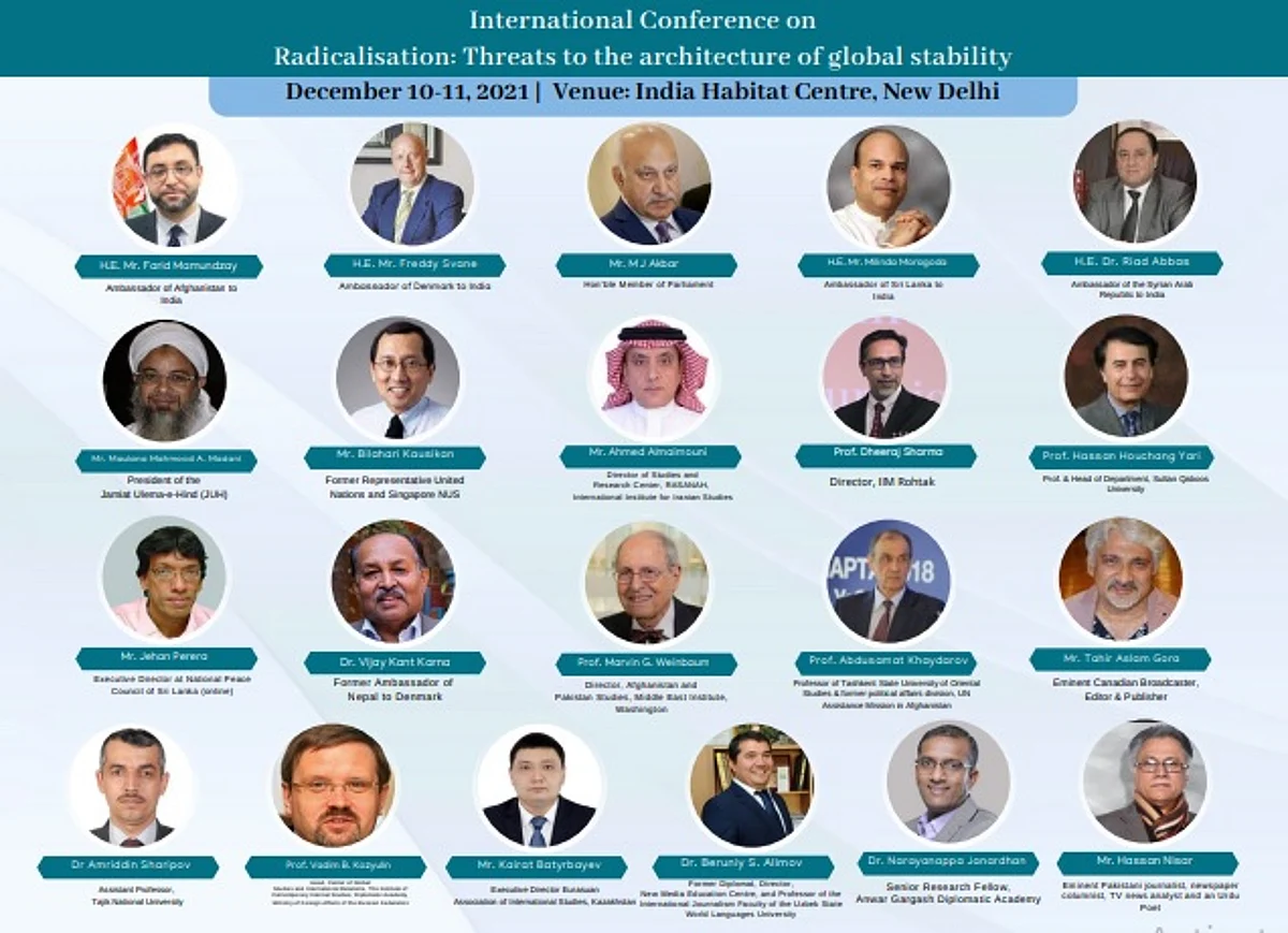 Two-day international conference on radicalization in Delhi on Dec 10, 11