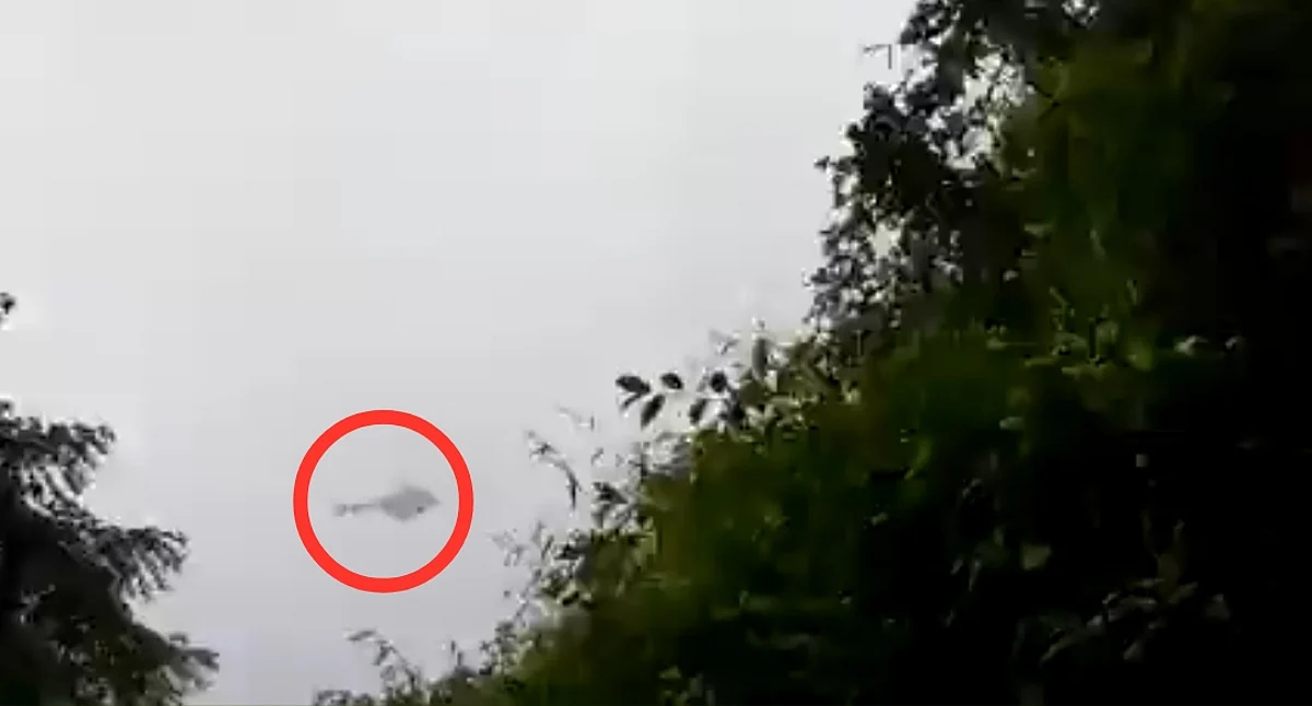 Watch: Final moments of ill-fated Mi17 helicopter before crash