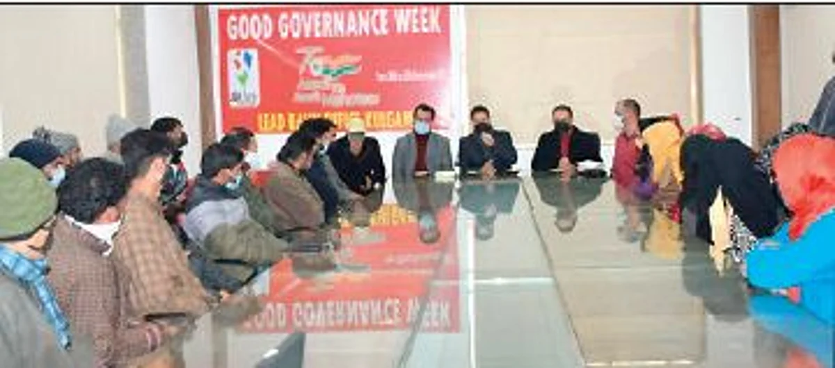Good Governance Week witnesses series of activities in Kulgam