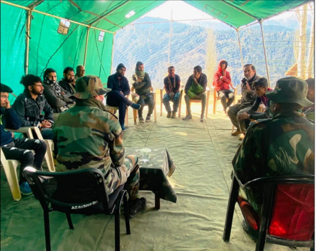 Army organises ‘Kaumi Ekta Meeting’ at Gosti