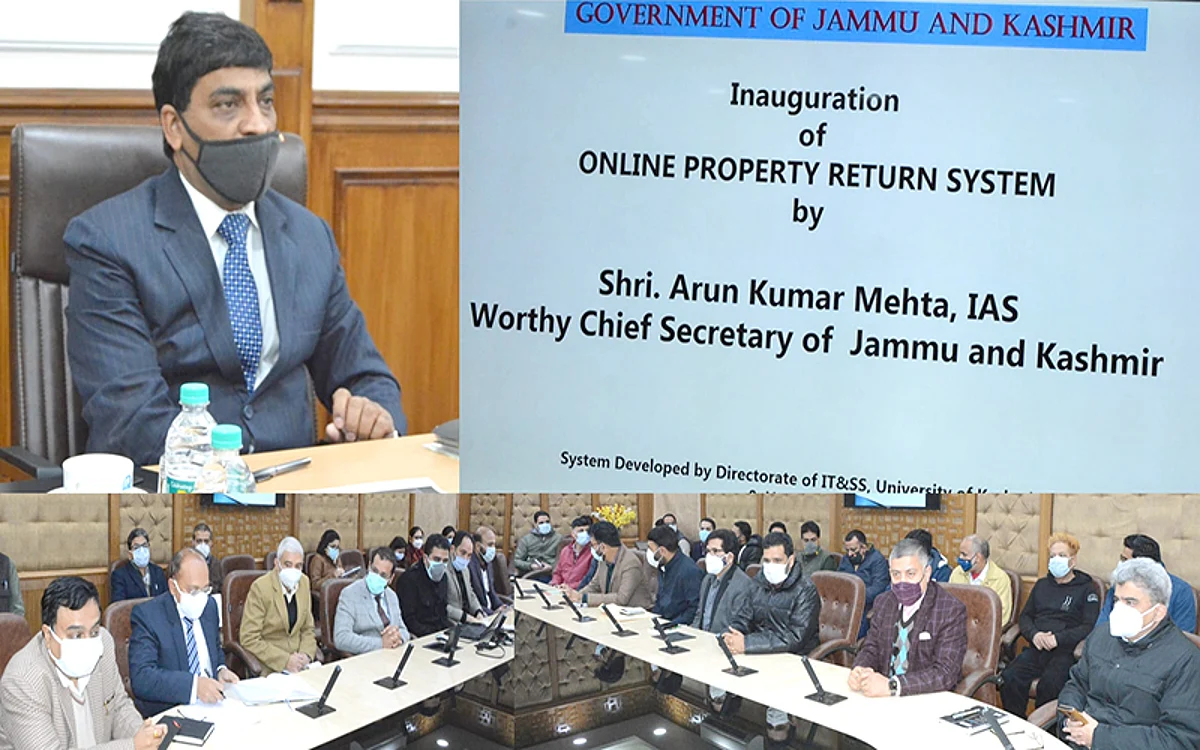 Now govt employees can submit property details online