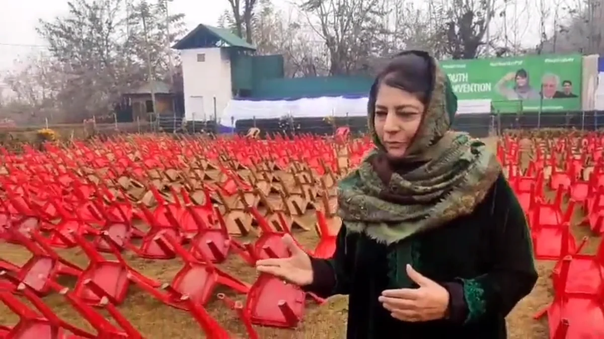Claims of normalcy in J&K self serving lies: Mehbooba