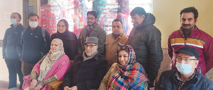 During the function Chief Education Officer Srinagar Manzoor Ahmad Kumar was chief guest.