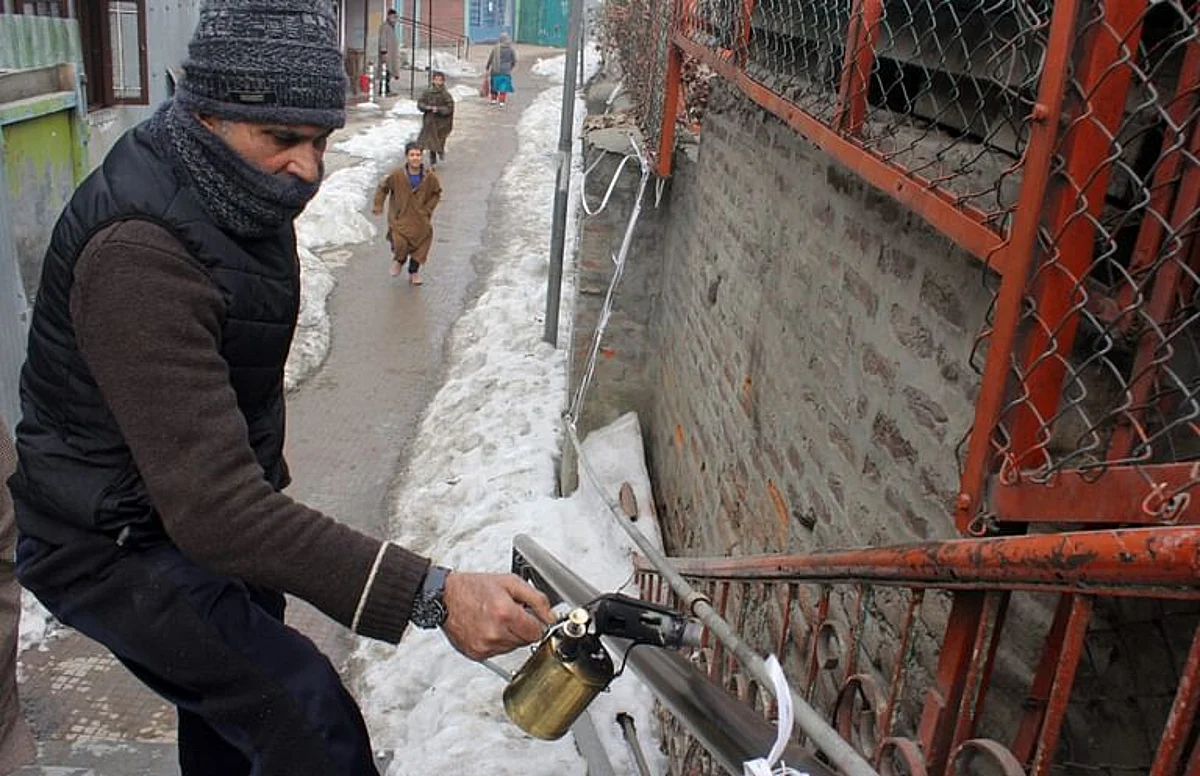 Possibility of freezing water lines: PHE issues advisory
