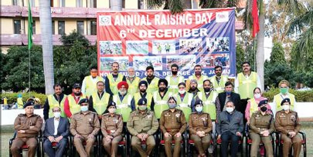 Raising day of Homeguards, Civil Defence held