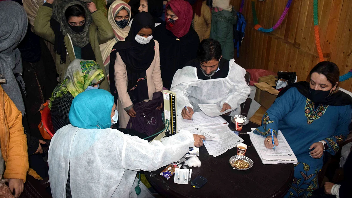 COVID booster shots in J&K from today
