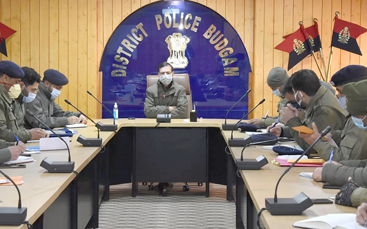 SSP Budgam chairs security review meet