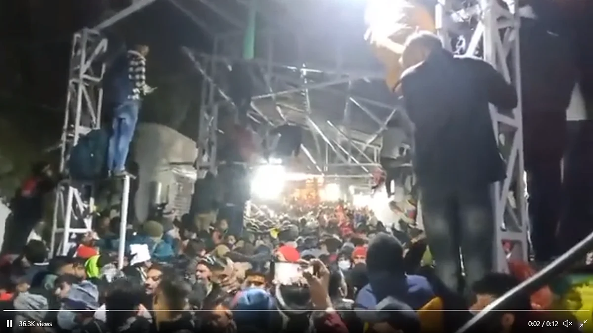 Vaishnodevi Shrine Stampede | ‘Unregulated gathering caused stampede’