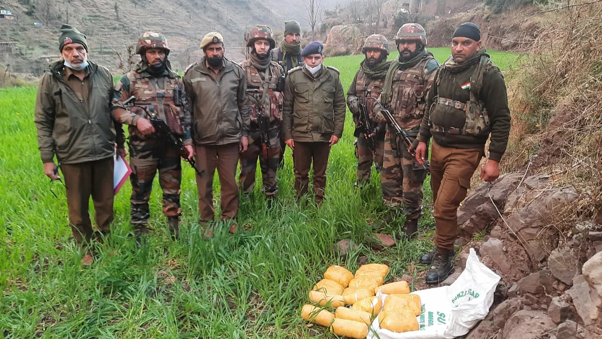 As per an Army spokesman, the drugs weighing approximately 31kg were recovered "very close to the Line of Control" by a joint team of Army and J&K Police during a search operation on January 19 and 20.