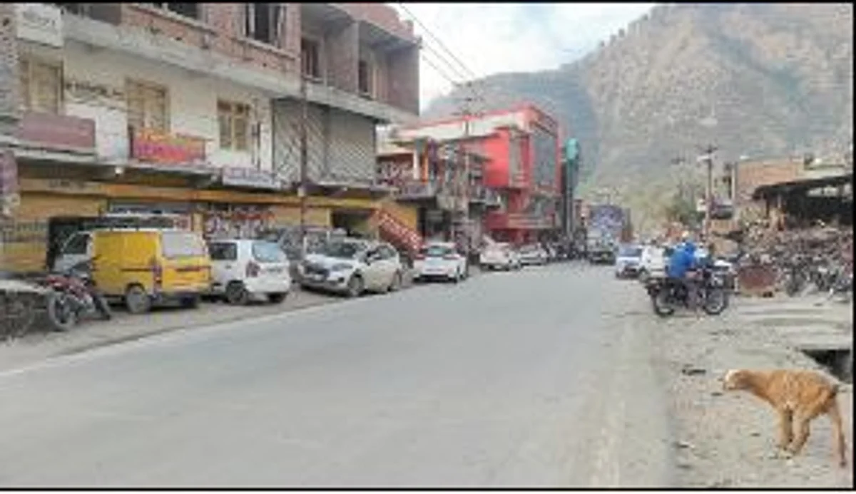 Parking space shortage