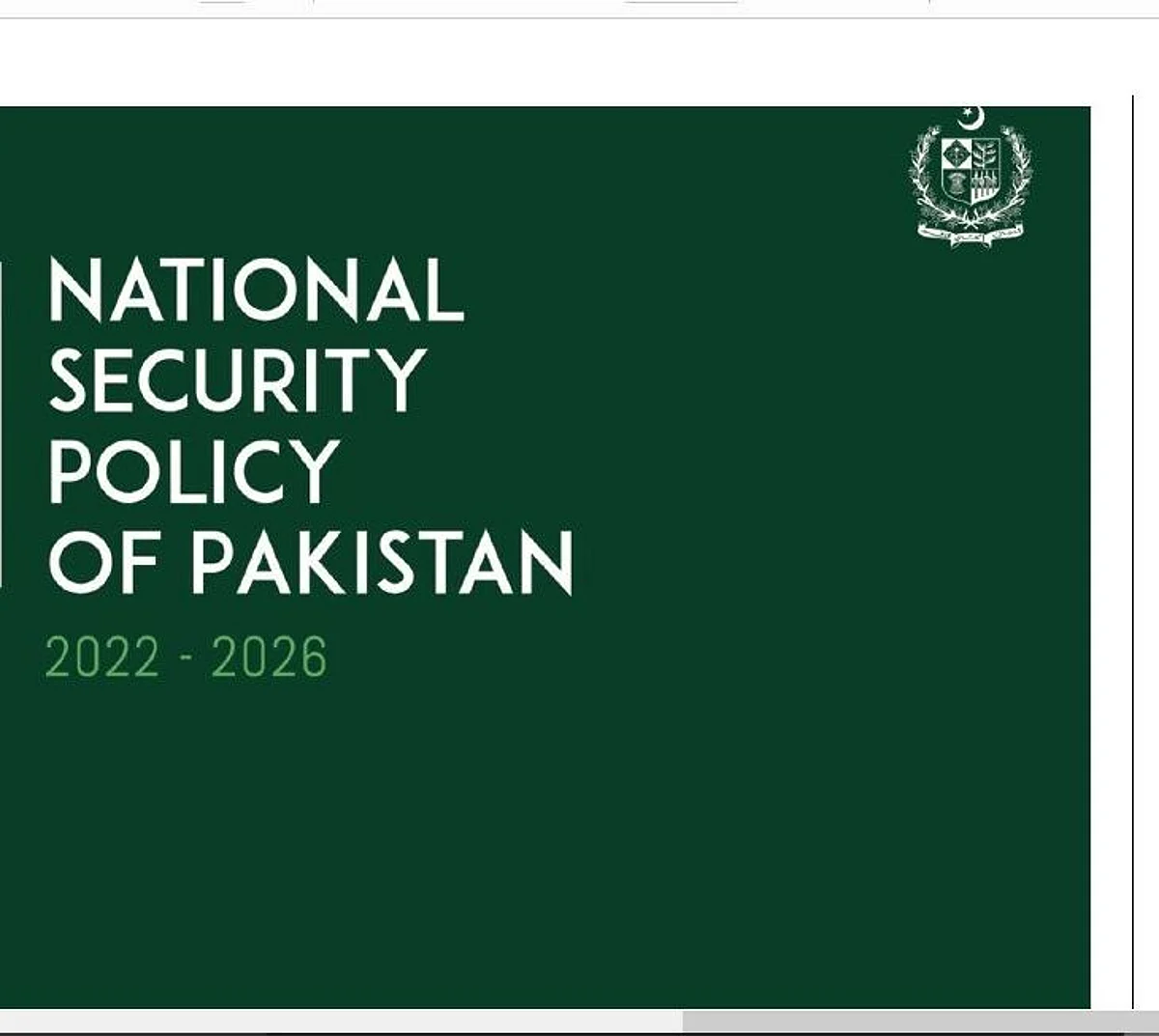 It has come out with NSP, which it thinks is near-perfect roadmap, though open to the evolving discourse on it.