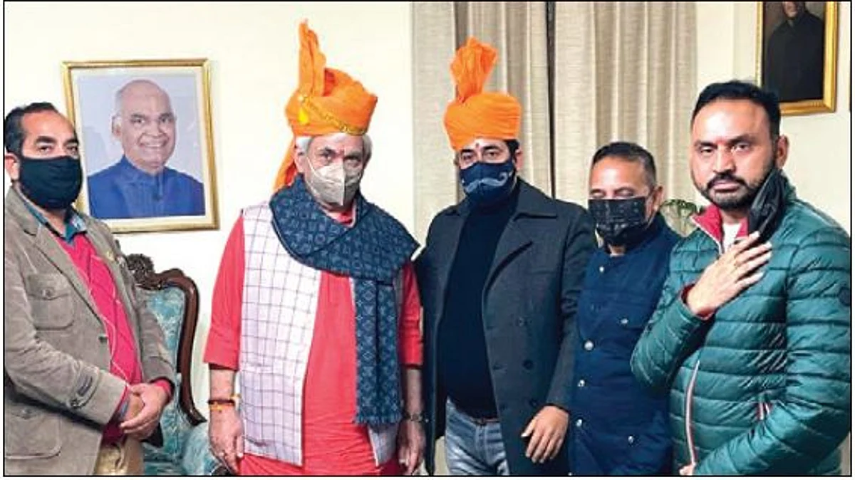 Yuva Rajput Sabha delegation calls on LG