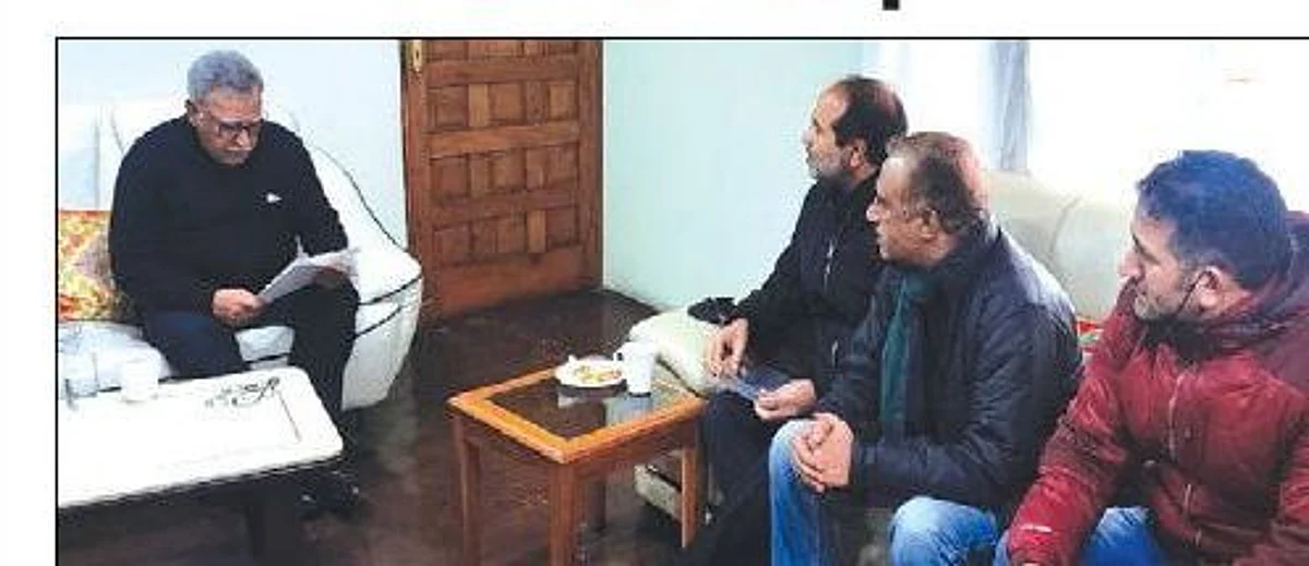 Besides, he also raised issues of Faqir Gujree which mainly comprises of Schedule Tribe (ST) population.
