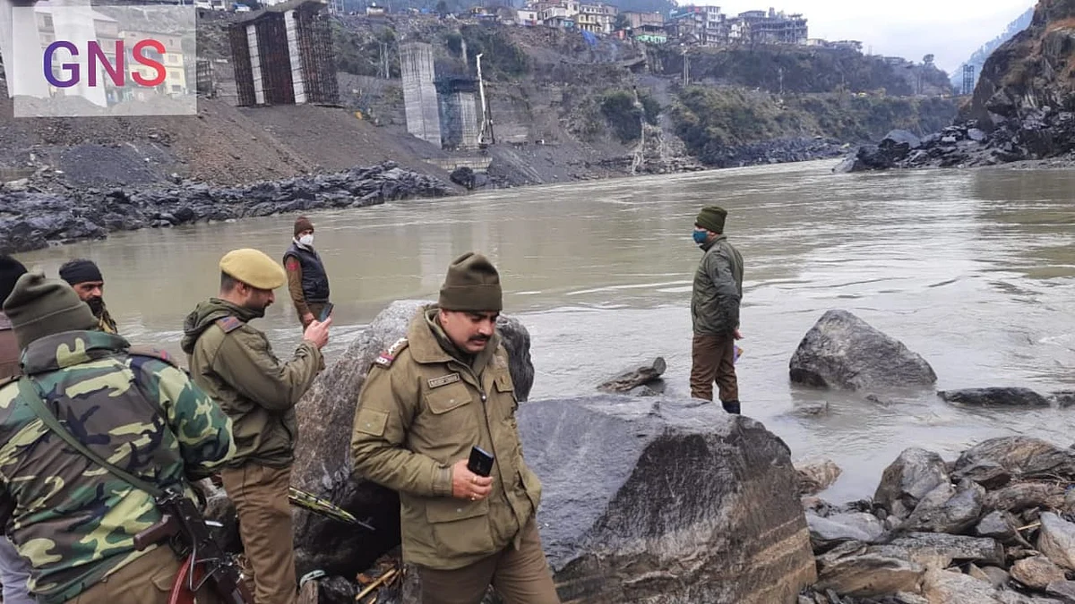 Two Punjab residents are feared dead in river Chenab in J&K's Ramban district, officials said on Friday.