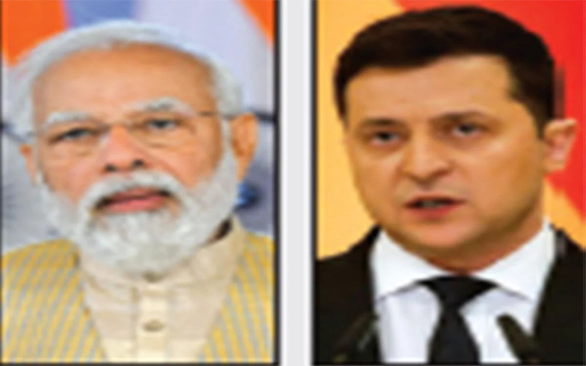 PM Modi speaks to Ukraine’s Zelenskyy, discusses G20 issues